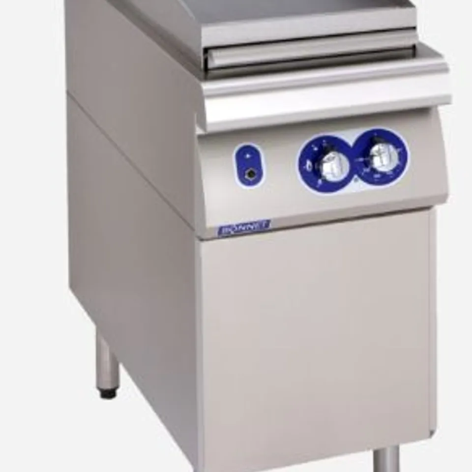 BONNET SMOOTH GRIDDLE, MILD STEEL TOP NATURAL GAS HOB-B107PL4DG-10-SH