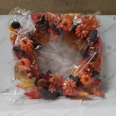 BAGGED HALLOWEEN WREATH
