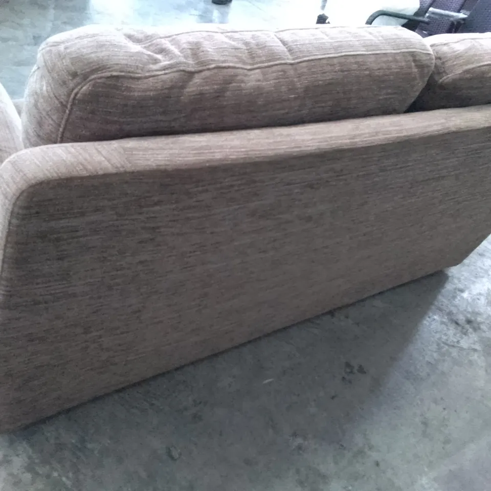 QUALITY DESIGNER G-PLAN BURFORD 3 SEATER (2 CUSH) SOFA - VICTORIA GINGER FABRIC 