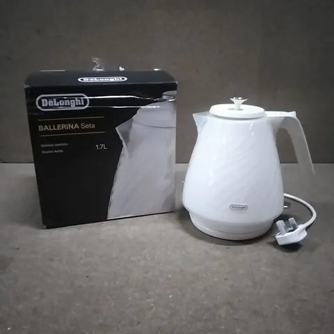 BOXED DE'LONGHI BALLERINA SETA KETTLE