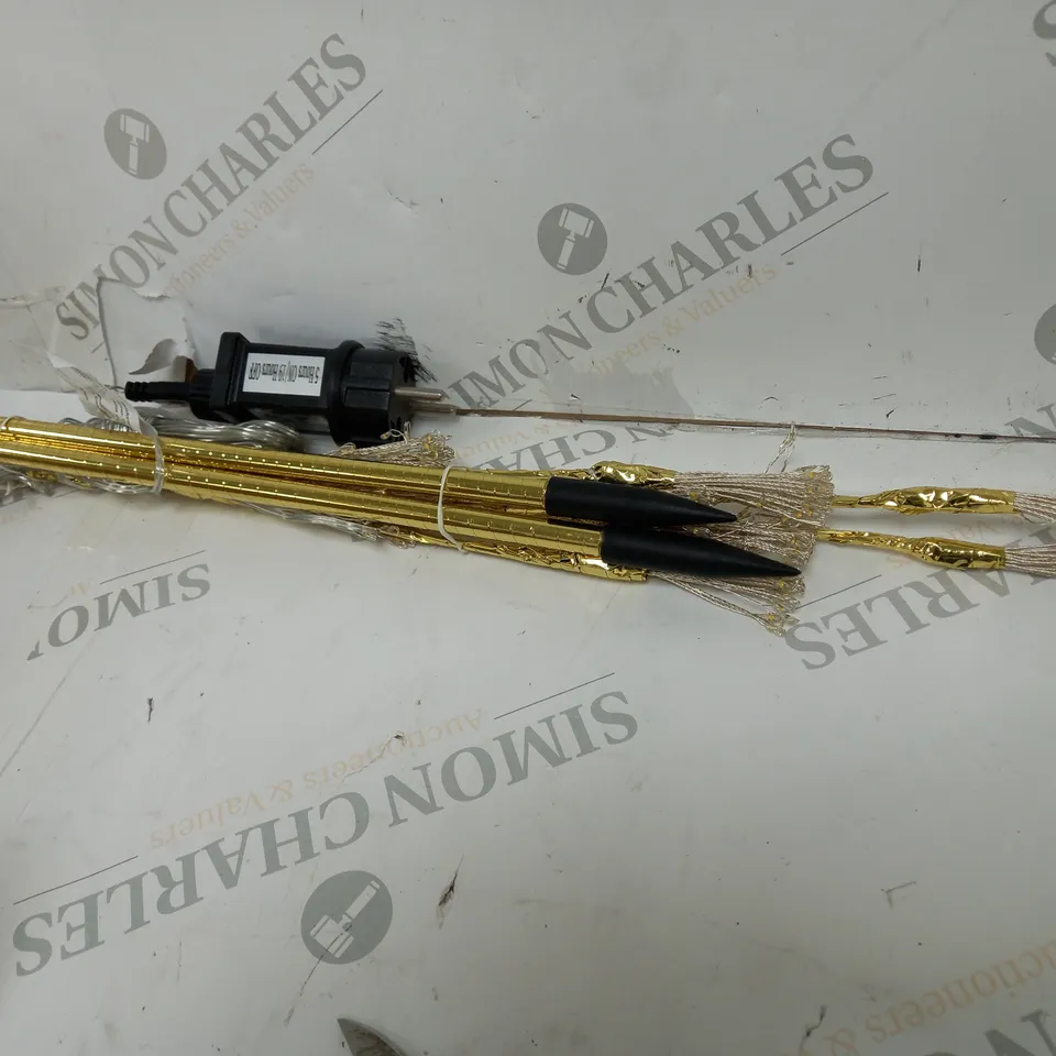 BOXED SARA DAVIES SET OF 2 STARBURST LIGHTS