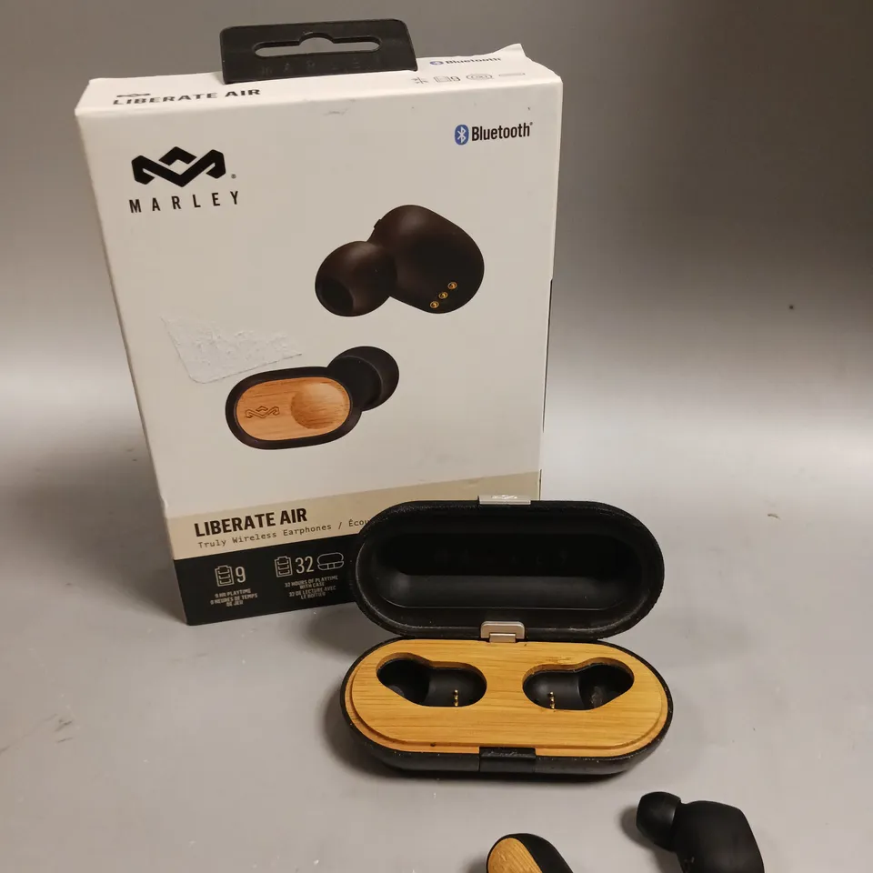 BOXED MARLEY LIBERATE AIR WIRELESS EARPHONES 