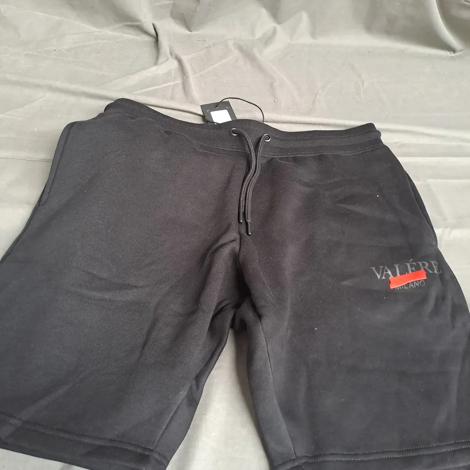 VALERE MILANO BLACK SHORTS SIZE L