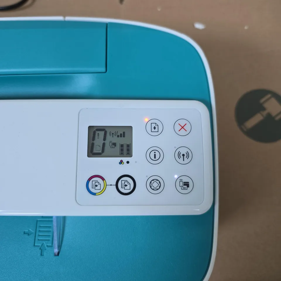 HP DESKJET 3762 ALL-IN-ONE PRINTER – TURQUOISE (WIRELESS, PRINT/SCAN/COPY)