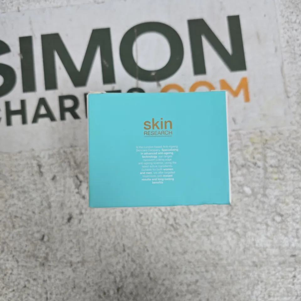 SKIN RESEARCH PRO HYALURONIC ACID NIGHT CREAM 50 ML – TURQUOISE BOX