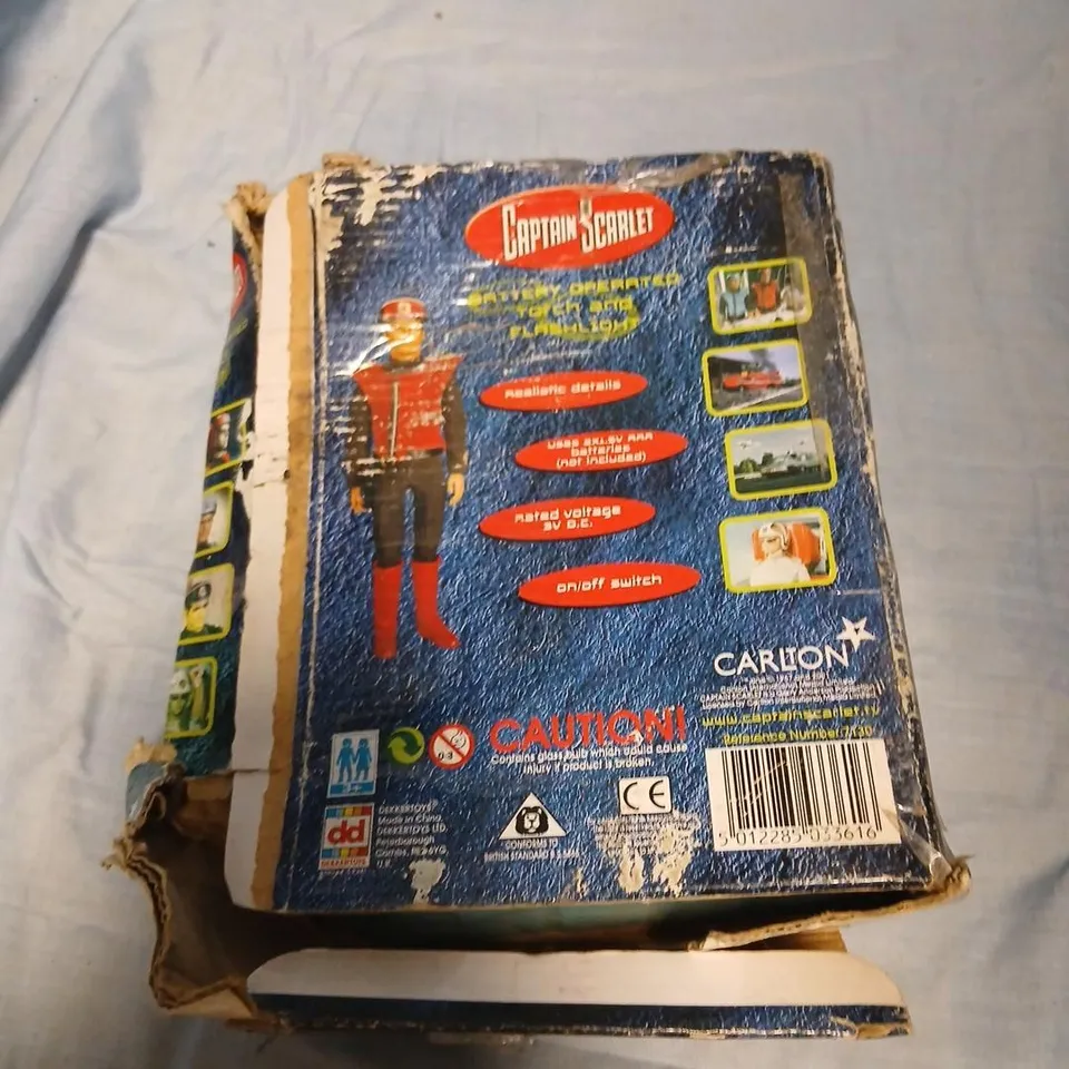 CAPTAIN SCARLET ACTION FIGURE – CARLTON, BOXED