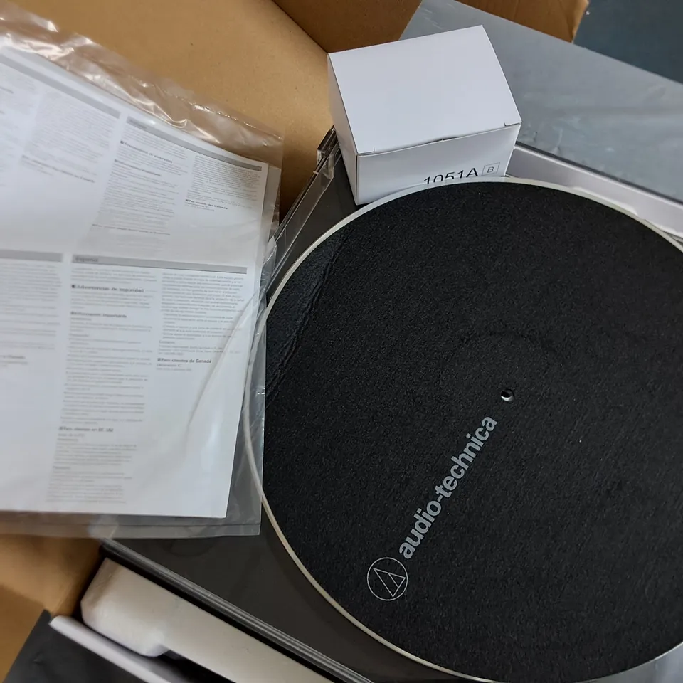 AUDIO TECHNICA LP60XUSB BLACK USB TURNTABLE