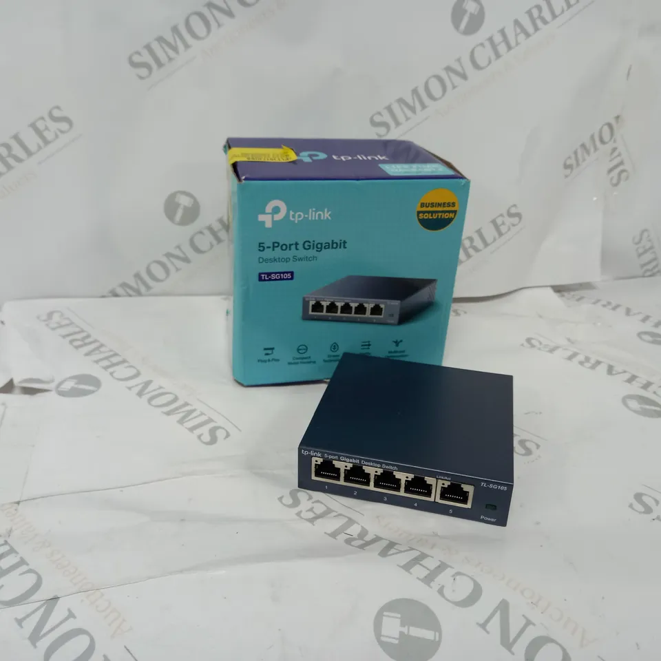 BOXED TP-LINK 5-PORT GIGABIT DESKTOP SWITCH