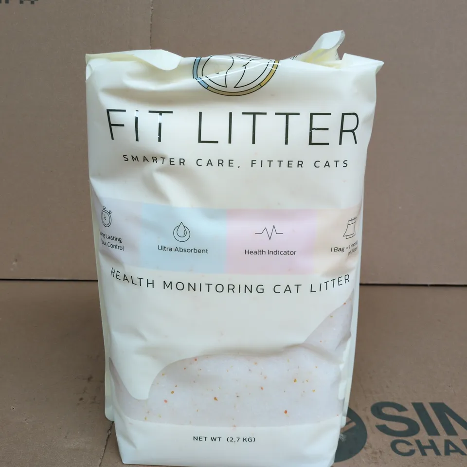 FIT LITTER HEALTH MONITORING CAT LITTER – 2.7 KG
