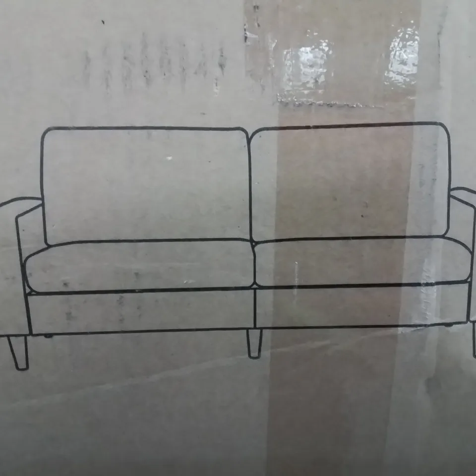 BOXED HANNALISE 200.7CM ROLLED ARM SOFA WITH REVERSIBLE CUSHIONS -GREY-