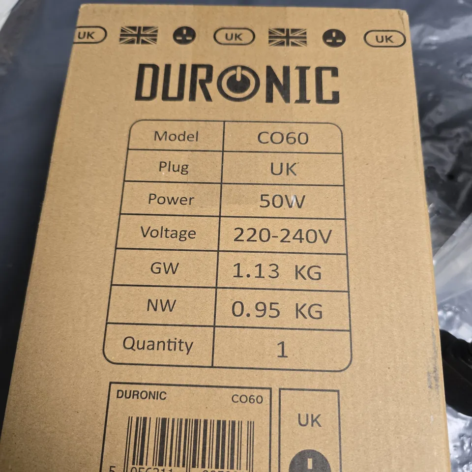 DURONIC CO60 ELECTRIC CAN OPENER – UK PLUG, 50W