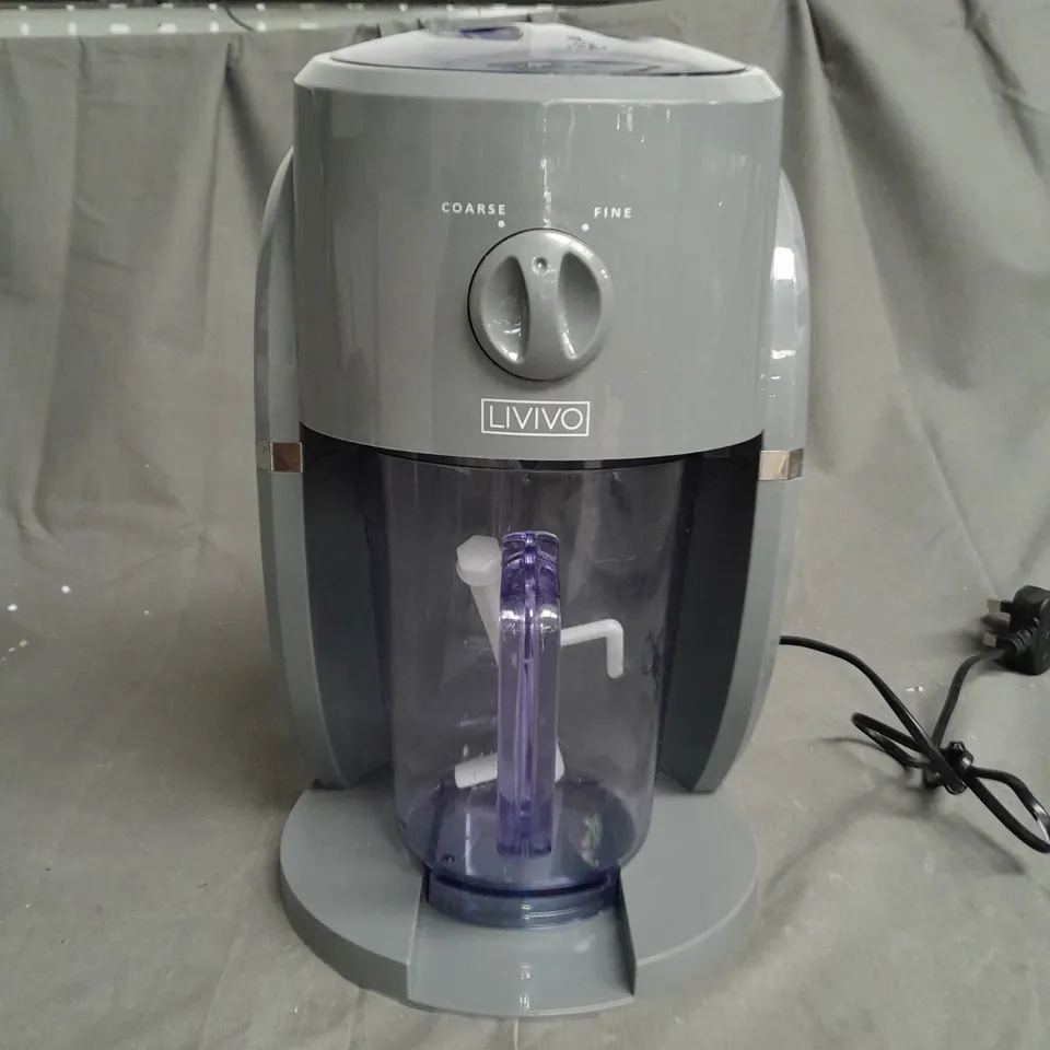 LIVIVO ELECTRIC ICE CRUSHER