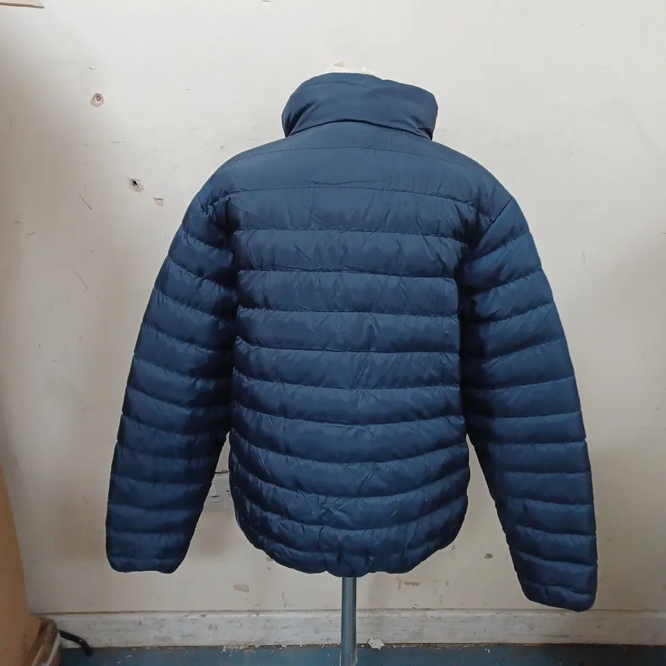 BENCH MEDIUM BLUE PUFFER GILET 