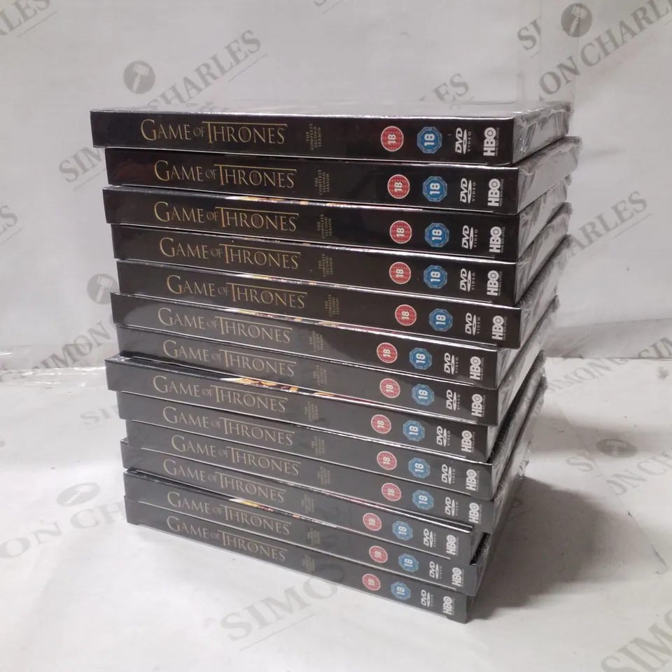 LOT OF 13 COPIES OF GAME OF THRONES SEASON 2