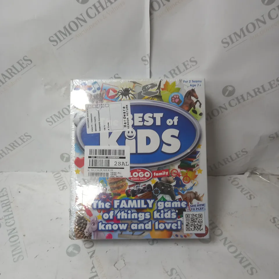 LOGO BOARD GAME - BEST OF KIDS  RRP £21.99