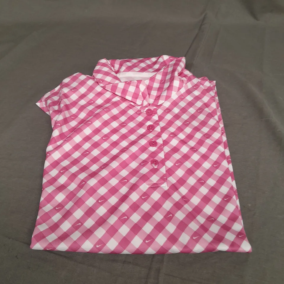 NIKE DRI FIT WOMENS PINK SHIRT - XL