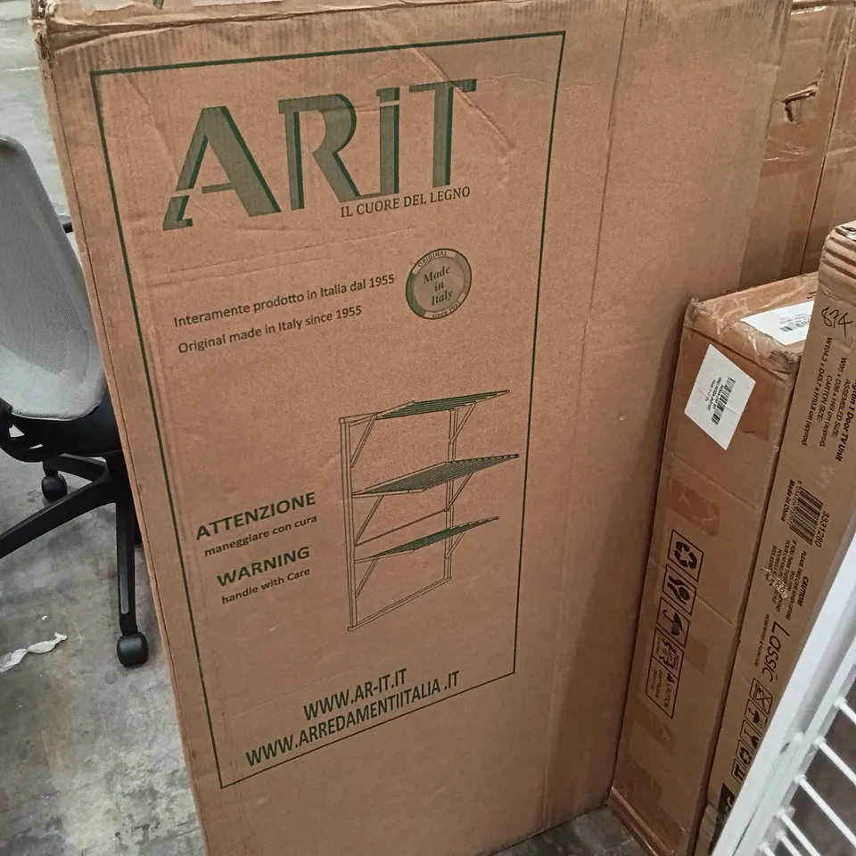 BOXED WALL MOUNTED DRYING MAIDEN - WHITE (1 BOX)