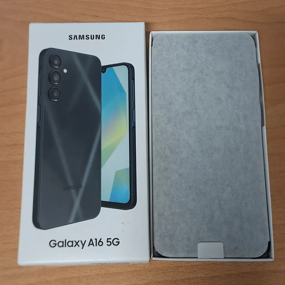 BOXED SAMSUNG GALAXY A16 5G 128GB IN BLUE BLACK - SM-A166B