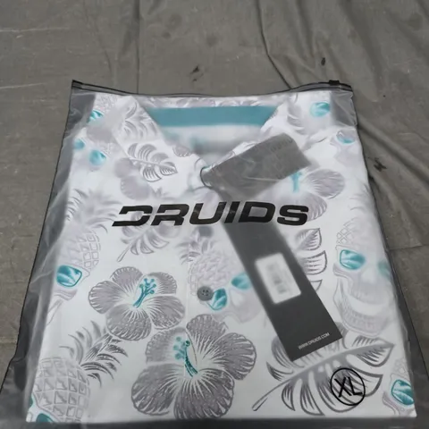 DRUIDS SKULL POLO - SIZE XL