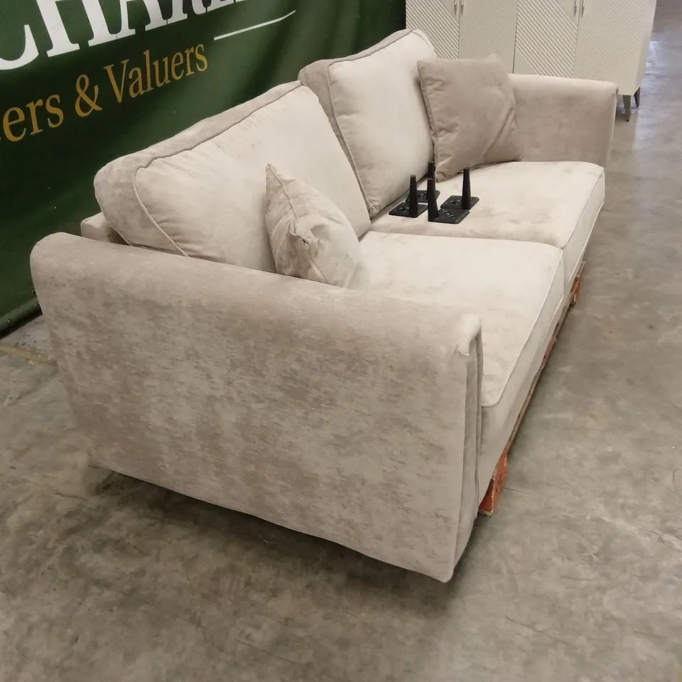 MESSINA 3 SEATER STANDARD BACK FABRIC SOFA RRP £649