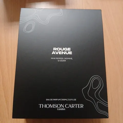 BOXED THOMSON CARTER LONDON ROUGE AVENUE EAU DE PARFUM 100ML
