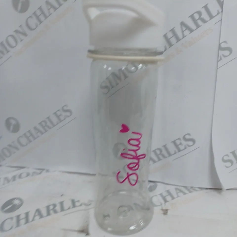PERSONALISED WATER BOTTLE RRP £14.99