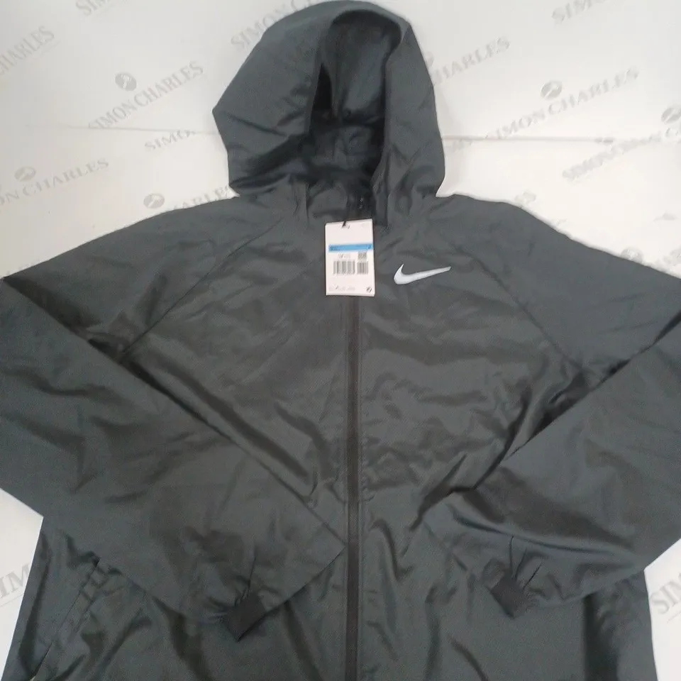 NIKE LOGO ZIPPED WINDPROOF COAT SIZE M