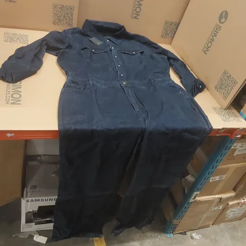 BOX CONTAINING APPROXIMATELY 6x BRAND NEW ANTHOLOGY INDIGO BOILERSUITS - SIZE 20