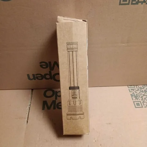 LED TACTICAL FLASHLIGHT WITH CHARGING CABLE – BLACK TL-8138 XHP70