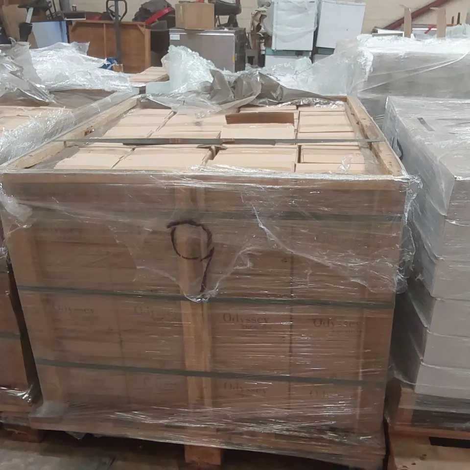 PALLET CONTAINING APPROXIMATELY 72x ODYSSEY ENCAUSTIC TILE SETS - 60 x 60CM
