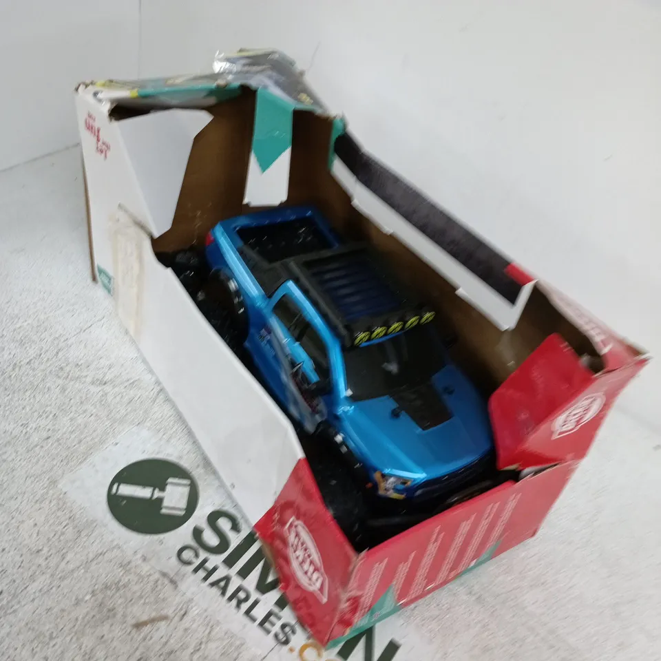 DICKIE TOYS - RADIO-CONTROLLED MONSTER TRUCK – BLUE, WITH REMOTE (BOXED), NOTE SAYING REMOTE WONT PAIR UP