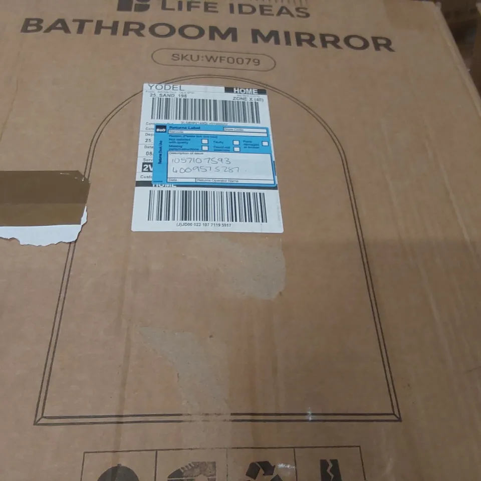 BOXED LIFE IDEAS BATHROOM MIRROR