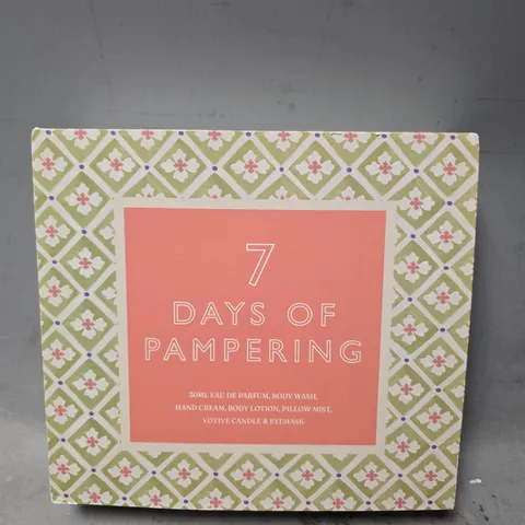 M&S 7 DAYS OF PAMPERING 