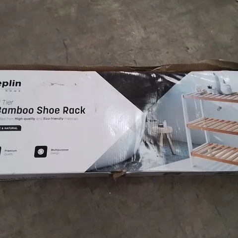 BOXED KEPLIN 3 TIER BAMBOO RACK