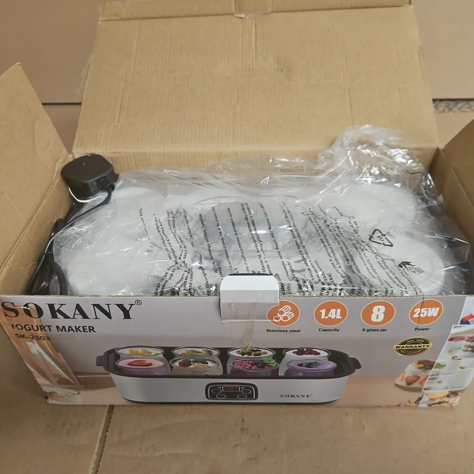 SOKANY YOGHURT MAKER SK 2303 BOXED