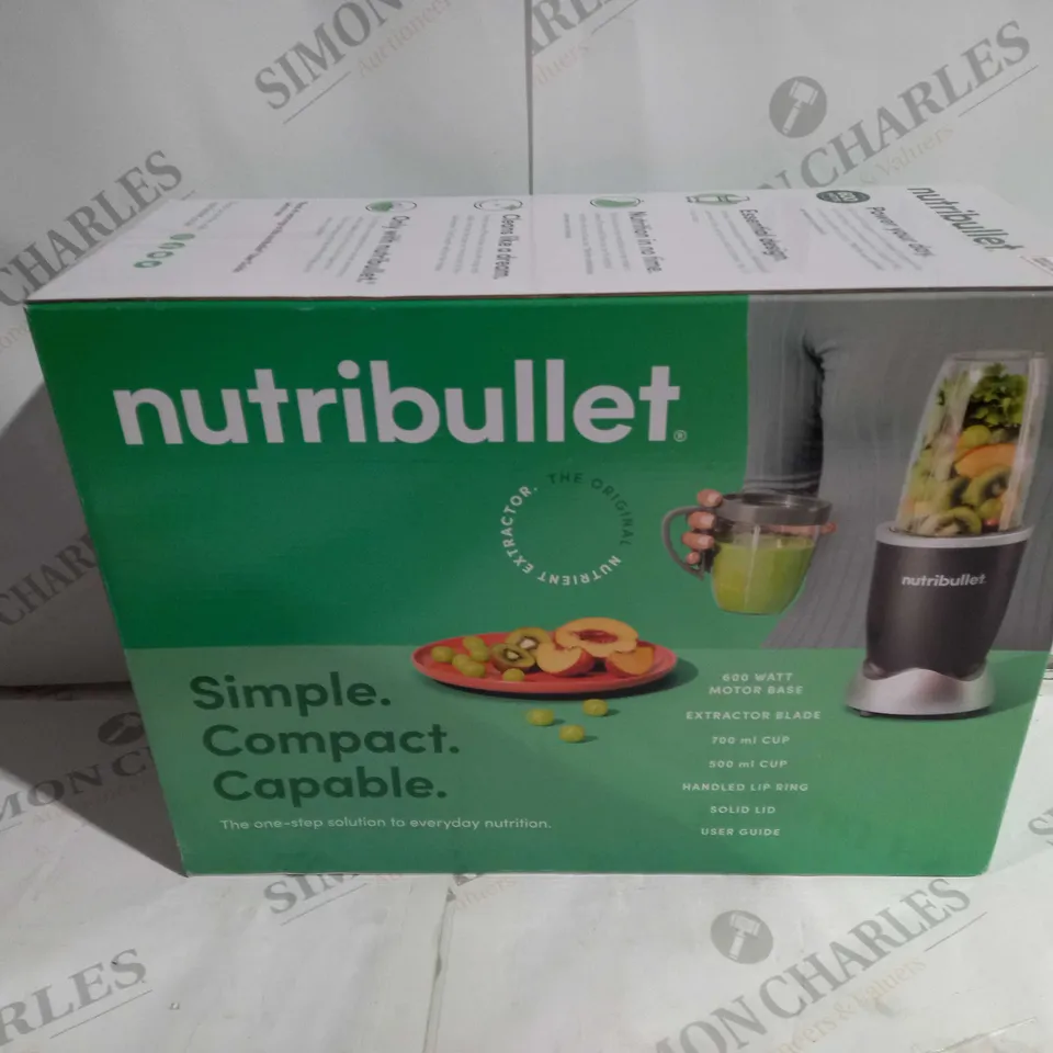 BOXED AND SEALED NUTRIBULLET
