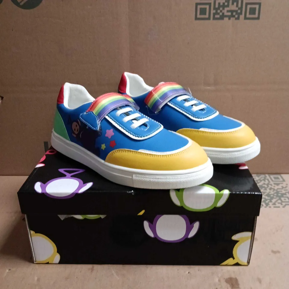 KOI KIDZ TELETUBBYLAND TRAINERS MULTI COLOURED SIZE 3