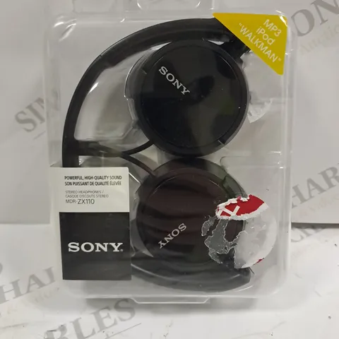 SONY MDR-ZX110 OVER-EAR HEADPHONES IN BLACK