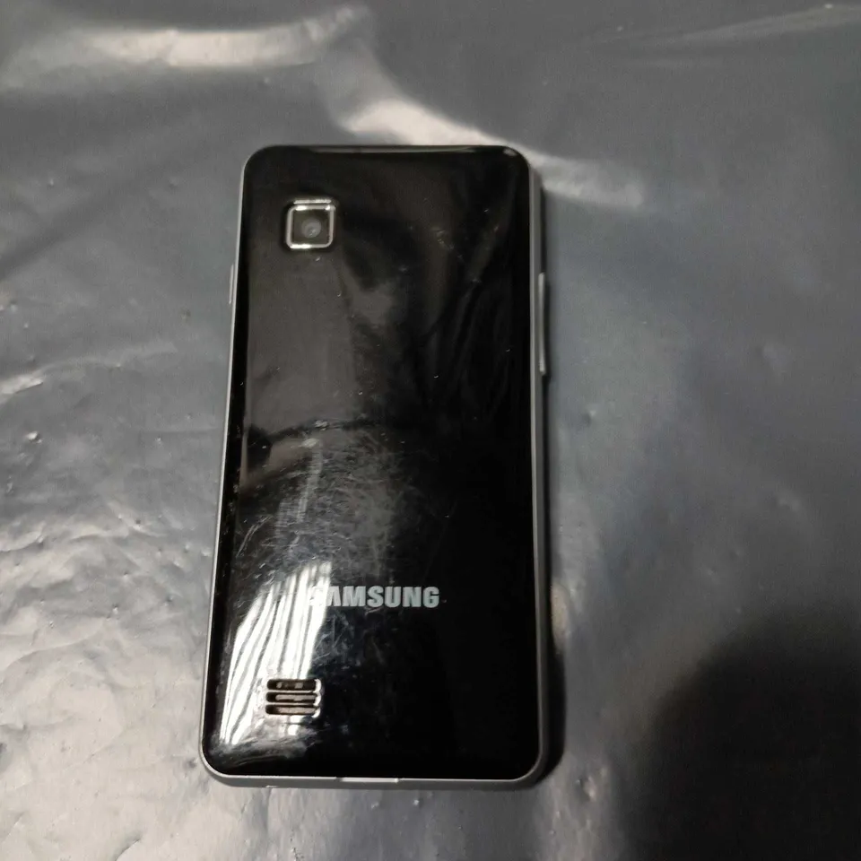 SAMSUNG SMARTPHONE – BLACK, SCREEN SCRATCHES 