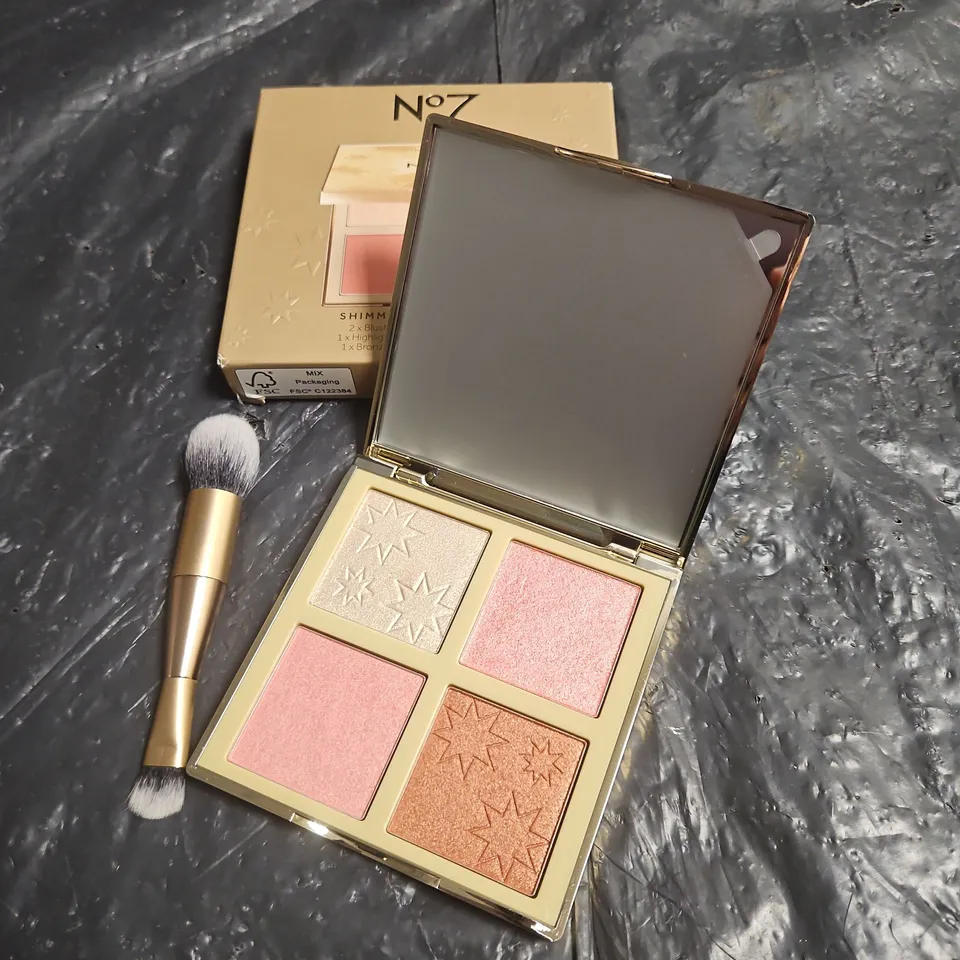NO7 SHIMMER FACE PALETTE – BOXED