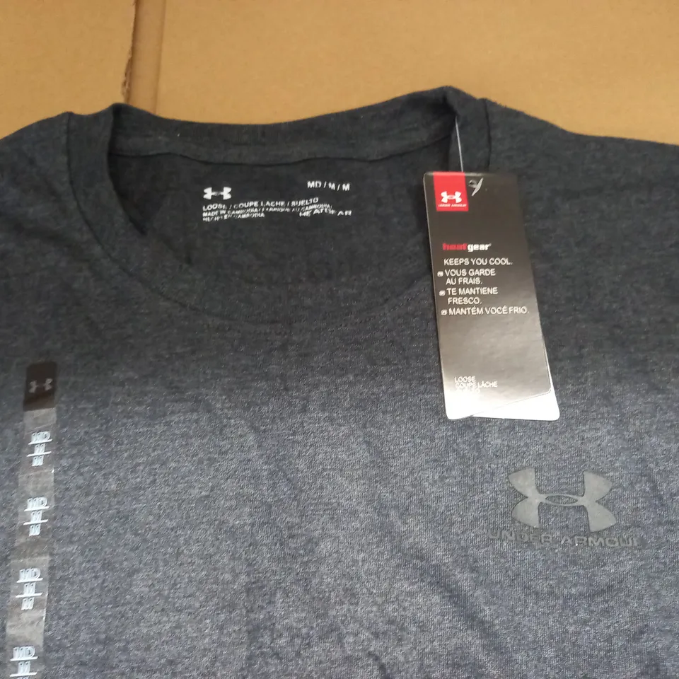 UNDER ARMOUR GREY T-SHIRT - MD