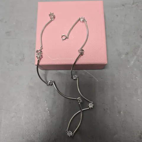 SWAROVSKI TWIST HINGE STONE NECKLACE 