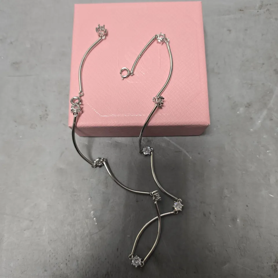 SWAROVSKI TWIST HINGE STONE NECKLACE 