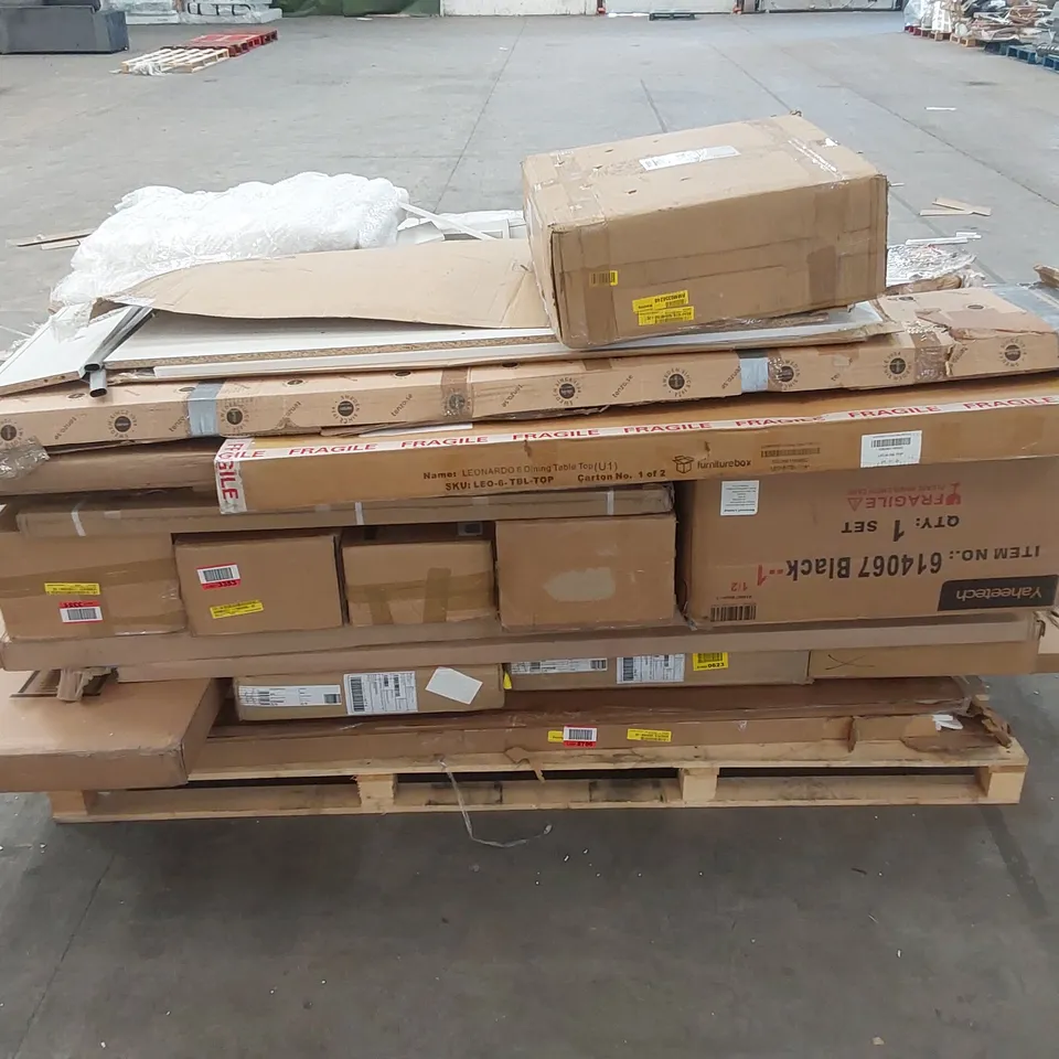 PALLET TO CONTAIN ASSORTED BOXED FURNITURE AND FURNITURE PARTS