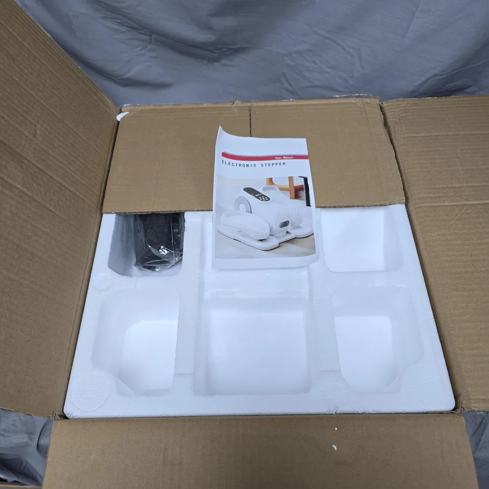 ELECTRONIC STEPPER EXERCISE MACHINE – BOXED WITH MANUAL 