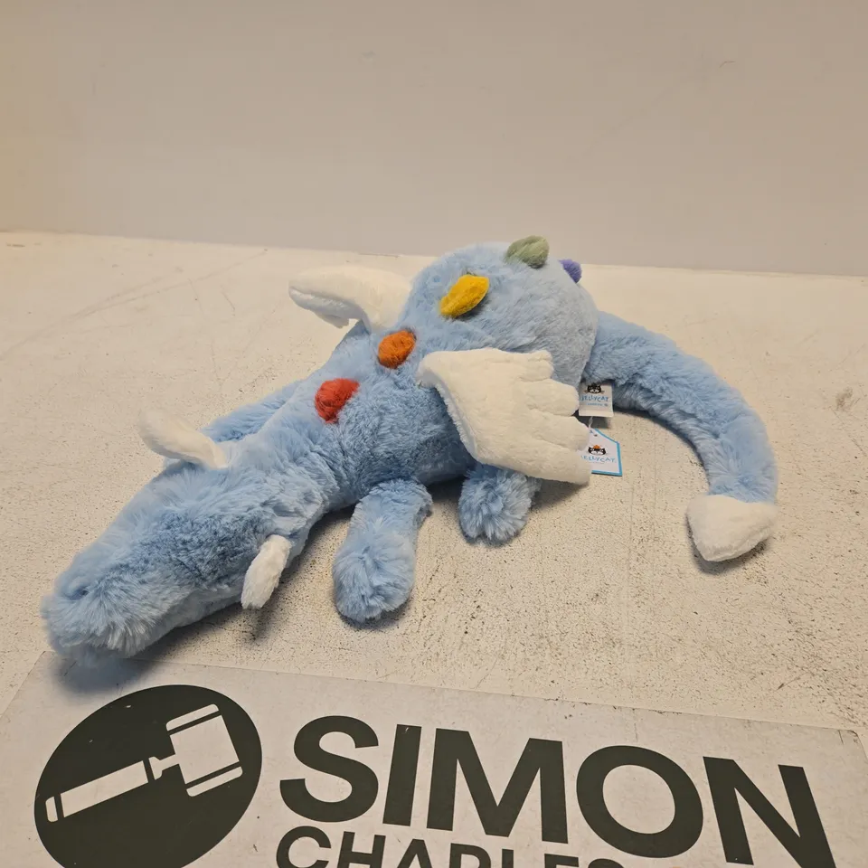 JELLYCAT SKY DRAGON LARGE – BLUE PLUSH TOY