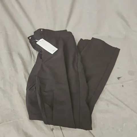MANGO WOMEN'S TROUSERS - BLACK - SIZE UK 12