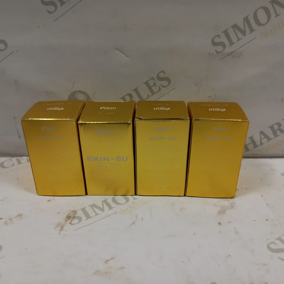 LOT TO CONTAIN 4 X ASSORTED BPERFECT EKIN-SU SKINCARE PRODUCTS 