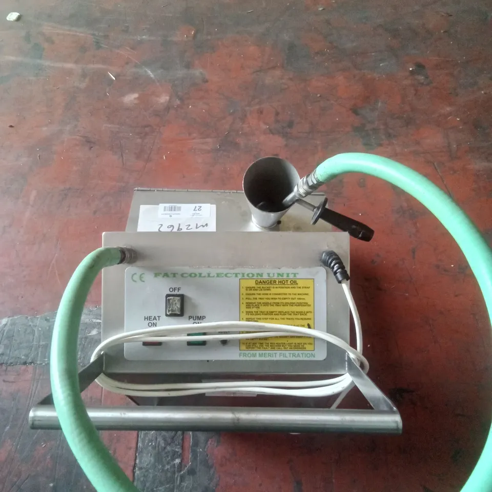 COMMERCIAL FAT COLLECTION UNIT