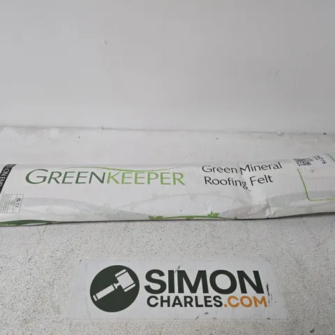 GREENKEEPER GREEN MINERAL ROOFING FELT ROLL